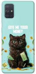 Чехол itsPrint Money cat для Samsung Galaxy A71