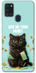 Чохол itsPrint Money cat для Samsung Galaxy A21s