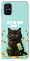 Чохол itsPrint Money cat для Samsung Galaxy M31s