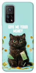 Чехол itsPrint Money cat для Xiaomi Mi 10T