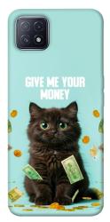 Чохол itsPrint Money cat для Oppo A73