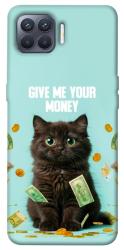 Чохол itsPrint Money cat для Oppo Reno 4 Lite