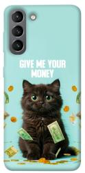 Чехол itsPrint Money cat для Samsung Galaxy S21