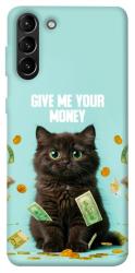 Чехол itsPrint Money cat для Samsung Galaxy S21+