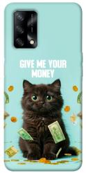 Чохол itsPrint Money cat для Oppo A74 4G