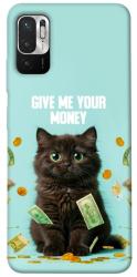 Чехол itsPrint Money cat для Xiaomi Redmi Note 10 5G