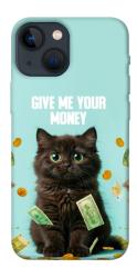 Чехол itsPrint Money cat для Apple iPhone 13 mini (5.4")