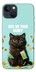 Чехол itsPrint Money cat для Apple iPhone 13 (6.1")