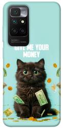 Чехол itsPrint Money cat для Xiaomi Redmi 10