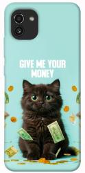 Чехол itsPrint Money cat для Samsung Galaxy A03