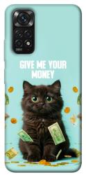 Чехол itsPrint Money cat для Xiaomi Redmi Note 11 (Global) / Note 11S
