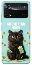 Чехол itsPrint Money cat для Xiaomi Poco X4 Pro 5G