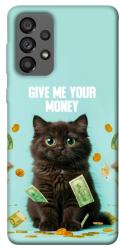 Чохол itsPrint Money cat для Samsung Galaxy A73 5G