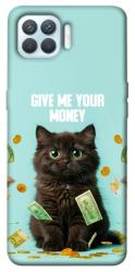 Чехол itsPrint Money cat для Oppo F17 Pro