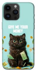 Чехол itsPrint Money cat для Apple iPhone 14 Pro Max (6.7")