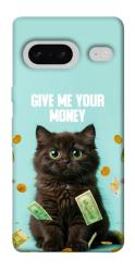 Чохол itsPrint Money cat для Google Pixel 7
