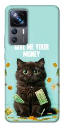Чехол itsPrint Money cat для Xiaomi 12T / 12T Pro