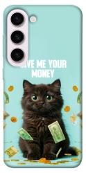 Чехол itsPrint Money cat для Samsung Galaxy S23+