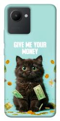 Чехол itsPrint Money cat для Realme C30