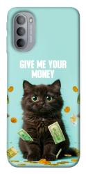 Чехол itsPrint Money cat для Motorola Moto G31