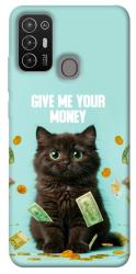 Чехол itsPrint Money cat для ZTE Blade A52