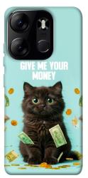 Чехол itsPrint Money cat для Tecno Spark Go 2023