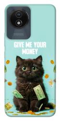 Чехол itsPrint Money cat для Vivo Y02