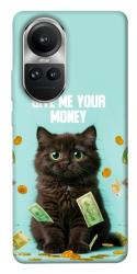 Чехол itsPrint Money cat для Oppo Reno 10
