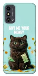 Чехол itsPrint Money cat для ZTE Blade A53