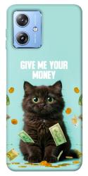Чехол itsPrint Money cat для Motorola Moto G84