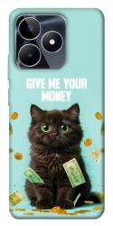 Чохол itsPrint Money cat для Realme C53