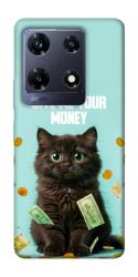 Чехол itsPrint Money cat для Infinix Note 30 Pro