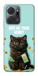 Чехол itsPrint Money cat для Huawei Honor X7a