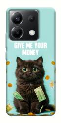 Чехол itsPrint Money cat для Xiaomi Poco X6