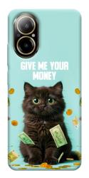 Чохол itsPrint Money cat для Realme C67 4G