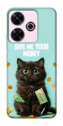 Чехол itsPrint Money cat для Xiaomi Redmi 13 4G / Poco M6 4G