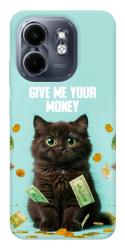 Чехол itsPrint Money cat для Infinix Smart 9 4G / Hot 50i