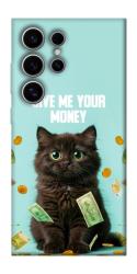 Чехол itsPrint Money cat для Samsung Galaxy S25 Ultra