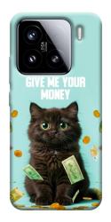 Чохол itsPrint Money cat для Xiaomi 15