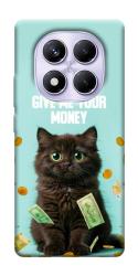 Чохол itsPrint Money cat для Xiaomi Redmi Note 14 Pro 4G