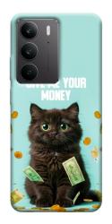 Чохол itsPrint Money cat для Realme C75