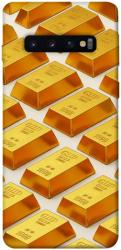 Чехол itsPrint Gold bars для Samsung Galaxy S10