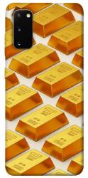 Чехол itsPrint Gold bars для Samsung Galaxy S20