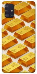 Чехол itsPrint Gold bars для Samsung Galaxy A51