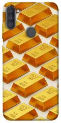 Чехол itsPrint Gold bars для Samsung Galaxy A11
