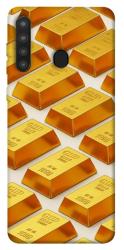 Чехол itsPrint Gold bars для Samsung Galaxy A21