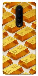 Чехол itsPrint Gold bars для OnePlus 8