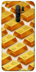 Чехол itsPrint Gold bars для Xiaomi Redmi 9