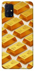 Чехол itsPrint Gold bars для Samsung Galaxy M31s