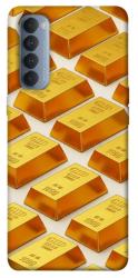 Чехол itsPrint Gold bars для Oppo Reno 4 Pro